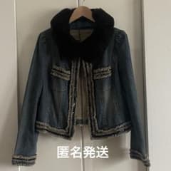 美品・TO BE CHIC《トゥービーシック》デニムジャケット 大きいサイズ