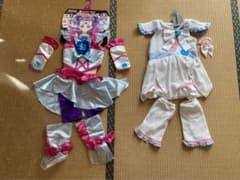 まーこ様専用　プリキュア 110 衣装　2着　まとめ売りのサムネイル