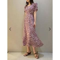 2021 A/W snidel バリエーションプリントパフスリワンピースのサムネイル