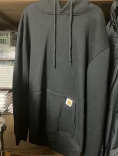 Carhartt ブラック パーカー フード付きのサムネイル