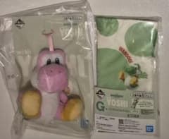 一番くじ　スーパーマリオ　ヨッシー　B　G　セット