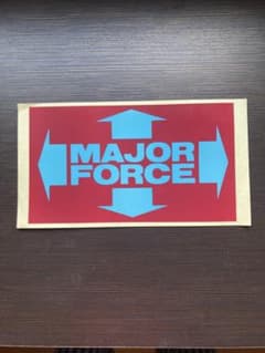 MAJOR FORCE ステッカーのサムネイル