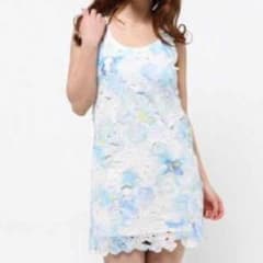 rienda♡花刺繍ミニワンピのサムネイル