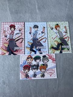 아이돌 마스터 SideM 마리온 크레페 엽서 4장 세트