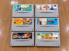 スーパーファミコン ソフト 6本セットのサムネイル