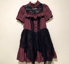 アルゴンキン レースオーバースカートスチームワンピース ALGONQUINS アルゴンキン レースオーバースカートスチーム