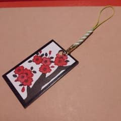 花札 和風キーホルダー Hanafuda Keychainのサムネイル