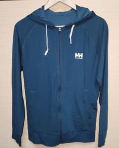 HELLY HANSEN ジップアップパーカー ブルー　HE82313のサムネイル