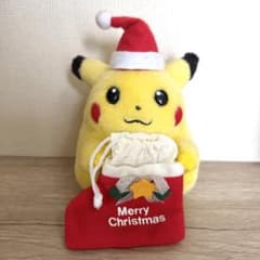 初期 ピカチュウ サンタ ぬいぐるみ TOMY - メルカリ