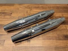美品！ハーレー スポーツスター 純正 マフラー サイレンサー 後期 E
