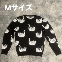 RIPNDIP猫柄セーター・ニット　Mサイズのサムネイル