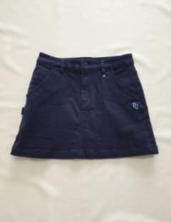 パーリーゲイツ ネイビー ゴルフ スカート ストレッチ 　　S