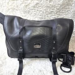 SEAL メッセンジャーバッグ 防水 タイヤチューブ 黒 SEAL メッセンジャーバッグ 日本製 タイヤチューブ 防水 高耐久 A4収納