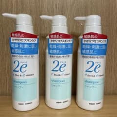 【新品未使用】2e ドゥーエ シャンプー 350ml 3本セットのサムネイル