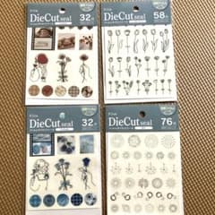 フィルムダイカットシール 4種セットのサムネイル