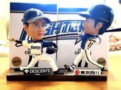 大谷翔平　ボブルヘッド　ファイターズ　DESCENTE 東京西川 大谷翔平 ボブルヘッド ファイターズ DESCENTE 東京西川 - メルカリ