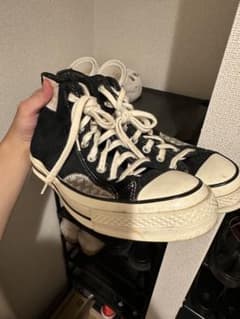 【美品】CONVERSE CT70s ハイカット ブラック　26.5㎝のサムネイル