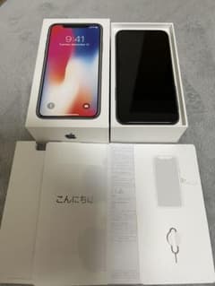 最終値下げiPhone X Space Gray 64GB SIMフリーのサムネイル