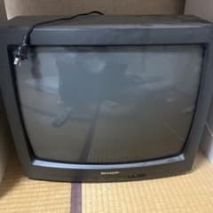 SHARP ブラウン管テレビ 本体 ジャンク品 - メルカリ