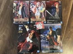 ONE PIECE（ワンピース ） フィギュア ゾロ シャンクス ウタ5セット