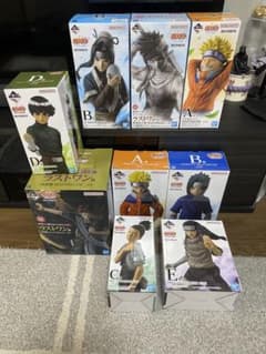 NARUTO 이치 반 쿠지 피규어 9 체 세트