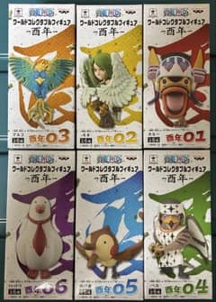ワンピース ワールドコレクタブルフィギュア 酉年 全6種のサムネイル