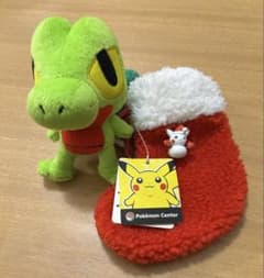 ポケモンセンター限定クリスマスブーツ　PokeDOLL キモリ　2003年製 ポケモンセンター限定クリスマスブーツ PokeDOLL キモリ 2003年製