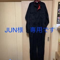 JUN様専用です。ツナギ　ブラック　4Lのサムネイル