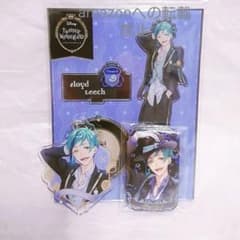 ツイステ フロイド アクリルスタンド アクリルキーホルダー ラメキラ缶