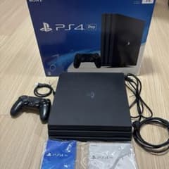 PS4 Pro 本体 1TB CUH-7000B B01 コントローラー付き - メルカリ