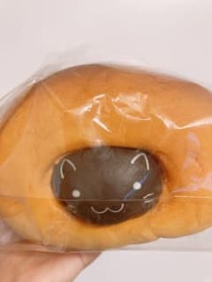 ぷに丸　ジャンボコロネ　スクイーズ　黒猫　海外　chawa ジャンボベーカリーのサムネイル