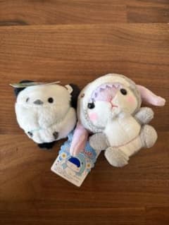 とりとシャーク（うさぎ）のぬいぐるみセット
