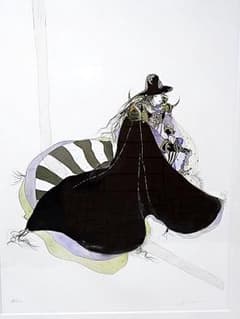 天野喜孝 #ストライプ #ジクレ #大作 #サイン #アールビバン #証明書