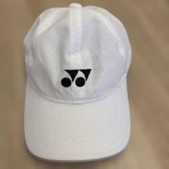 YONEX☆テニスキャップ！ホワイト メッシュ！のサムネイル