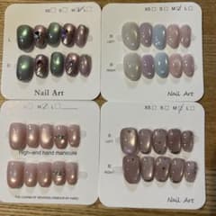 ネイルチップ 4種セット Mサイズ⑫のサムネイル