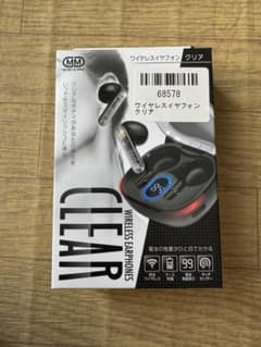 CLEAR ワイヤレスイヤフォン クリアのサムネイル