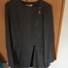 最終値下げ(´。✪ω✪。`)グレーのかわいいコートのサムネイル