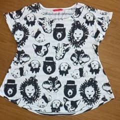 【値下げ】グラニフ graniph アニマルカットソーのサムネイル