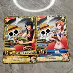 ワンピース カードゲーム ニコ・ロビン ナミ エンブレムクルーカード