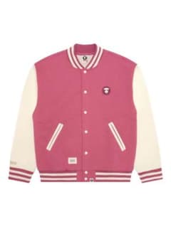 AAPE ピンク スタジャン スウェット - メルカリ
