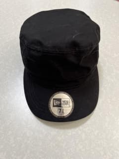 New Era ブラック ワークキャップ 7 1/8のサムネイル