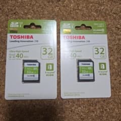 東芝　SDカード　32GB　CLASS10のサムネイル