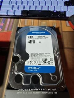 WD Blue 4TB HDD WD40EZAX - メルカリ