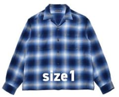 MINEDENIM R.Flannel Ombre Open Collar SH - メルカリ