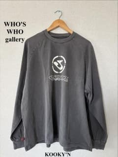 限定セール WHO'S WHO gallery 長袖 ロンT フリーサイズ Fのサムネイル