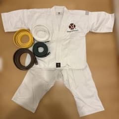 少林寺拳法 道着(S)&帯(2)×4本セットのサムネイル