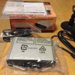 TASCAM us-100 & ダイナミックマイク 未使用品のサムネイル