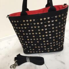 大特価sale‼️GLAMJAM スタッズ トートバッグ黒のサムネイル
