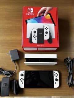最終価格⭐︎Nintendo Switch 有機ELモデル ホワイト完品のサムネイル