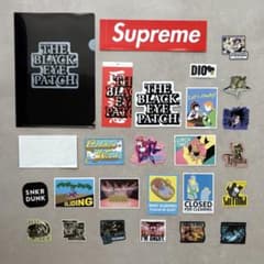 BLACKEYEPATCH Supreme NIKE ストリートステッカーセット - メルカリ